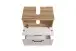 Badezimmer-Set >Lyon< (2-tlg.) in Kaschmir, Wotaneiche-Dekor - 60x195x35 (BxHxT)