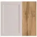 Badezimmer-Set >Lyon< (2-tlg.) in Kaschmir, Wotaneiche-Dekor - 60x195x35 (BxHxT)