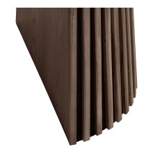 Kulissen-Esstisch >Osaka< ausziehbar 160/200/240cm, Eichefurnier braun geräuchert - 75x120 (H/D)