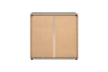 Kommode >Cento< in anthrazit / Dekor Artisan Oak - 89x34,5x85cm (BxHxT)