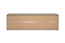 Lowboard >Cento< in anthrazit / Dekor Artisan Oak - 198x61x34,5cm (BxHxT)