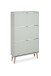 Schuhkipper >Vigo< in Pastel Grün - 70x125x24cm (BxHxT)