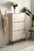 Schuhkipper >Vigo< in samt - 70x125x24cm (BxHxT)