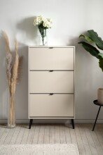 Schuhkipper >Vigo< in samt - 70x125x24cm (BxHxT)