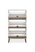 Schuhkipper >Vigo< in samt - 70x125x24cm (BxHxT)