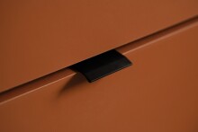 Schuhkipper >Vigo< in Terrakotta - 70x125x24cm (BxHxT)