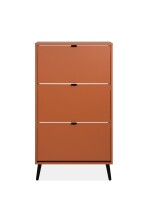 Schuhkipper >Vigo< in Terrakotta - 70x125x24cm (BxHxT)