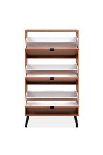 Schuhkipper >Vigo< in Terrakotta - 70x125x24cm (BxHxT)