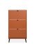 Schuhkipper >Vigo< in Terrakotta - 70x125x24cm (BxHxT)