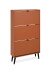 Schuhkipper >Vigo< in Terrakotta - 70x125x24cm (BxHxT)