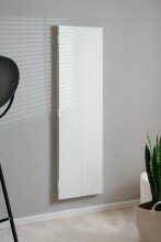 Spiegel >Glasgow< Wanspiegel, Faltspiegel, Weiß / Spiegel - 45x160x4cm (BxHxT)