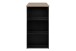 Bartisch >Ostersund< in Dekor Artisan Oak, Schwarz - 120x107x60 (BxHxT)