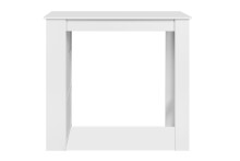 Bartisch >Ostersund< in Weiß, Holzwerkstoff - 120x107x60cm (BxHxT)