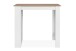 Bartisch >Ostersund< in Dekor Artisan Oak, Weiß - 120x107x60 (BxHxT)
