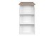 Bartisch >Ostersund< in Dekor Artisan Oak, Weiß - 120x107x60 (BxHxT)