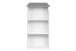 Bartisch >Ostersund< in Dekor Strukturbeton, Weiß - 120x107x60 (BxHxT)