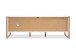 Lowboard >Denver< in weiß / Dekor Artisan Oak - 160x55x40cm (BxHxT)
