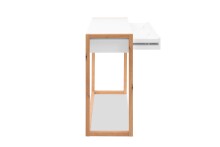 Konsolentisch >Denver< in weiß / Dekor Artisan Oak - 100x75x35cm (BxHxT)