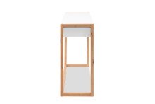 Konsolentisch >Denver< in weiß / Dekor Artisan Oak - 100x75x35cm (BxHxT)