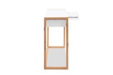 Konsolentisch >Denver< in weiß / Dekor Artisan Oak - 100x75x35cm (BxHxT)