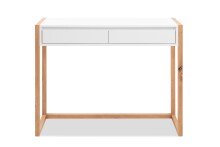 Konsolentisch >Denver< in weiß / Dekor Artisan Oak - 100x75x35cm (BxHxT)