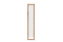 Schuhkipper >Denver< in weiß / Dekor Artisan Oak - 70x125x25cm (BxHxT)