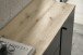 Sideboard >Kandoo< in Anthrazit / Evoke Oak Dekor - 135x89x38 (BxHxT)
