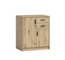 Kommode >Nelly< in Artisan Eiche Dekor - 74x86x50cm...