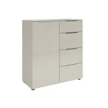 Kommode >Santorin< in Kaschmir - 90x99x40cm (BxHxT)