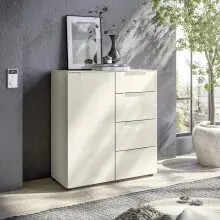 Kommode >Santorin< in Kaschmir - 90x99x40cm (BxHxT)