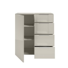 Kommode >Santorin< in Kaschmir - 90x99x40cm (BxHxT)