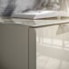 Sideboard >Santorin< Glasfronten in Kaschmir - 226x99x40cm (BxHxT)