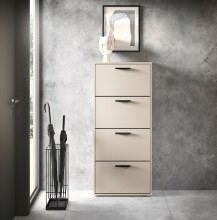 Schuhkipper >Sam< ca. 8 Paar Schuhe, in Kaschmir - 59x136x17cm (BxHxT)