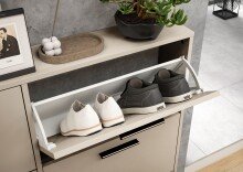 Schuhkipper >Sam< ca. 8 Paar Schuhe, in Kaschmir - 59x136x17cm (BxHxT)