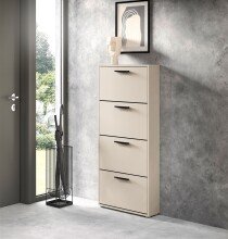 Schuhkipper >Sam< ca. 8 Paar Schuhe, in Kaschmir - 59x136x17cm (BxHxT)