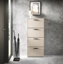 Schuhkipper >Sam< ca. 8 Paar Schuhe, in Kaschmir - 59x136x17cm (BxHxT)