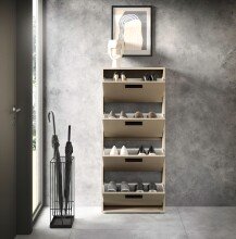 Schuhkipper >Sam< ca. 8 Paar Schuhe, in Kaschmir - 59x136x17cm (BxHxT)