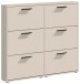 Schuhkipper >Sam< ca. 12 Paar Schuhe, in Kaschmir - 116x103x17cm (BxHxT)