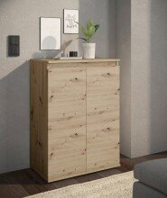 Kommode >Brest< 2 Türen, in Artisan Dekor -...