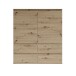 Highboard >Brest< 2 Türen, 4 Schübe, Artisan Dekor - 116x130x35cm (BxHxT)
