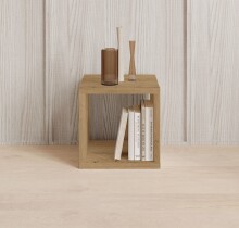Regalwürfel >Style< in Artisan Eiche Dekor - 41x41x38cm (BxHxT)