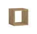 Regalwürfel >Style< in Artisan Eiche Dekor - 41x41x38cm (BxHxT)