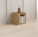 Regalwürfel >Style< in Artisan Eiche Dekor - 41x41x38cm (BxHxT)