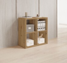 Raumteiler >Style< 4 Fächer, Artisan Eiche...