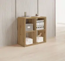 Raumteiler >Style< 4 Fächer, Artisan Eiche...