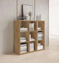Raumteiler >Style< 9 Fächer, in Artisan Eiche...