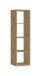 Raumteiler >Style< 4 Fächer, in Artisan Eiche Dekor - 41x147x38cm (BxHxT)