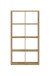 Raumteiler >Style< 8 Fächer, in Artisan Eiche Dekor - 77x147x38cm (BxHxT)
