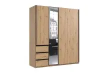 Schwebetürenschrank >Stade< in ARTISAN EICHE...