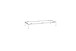 Untergestell >Santorin< in chrom, metall - 90x13x38cm (BxHxT)